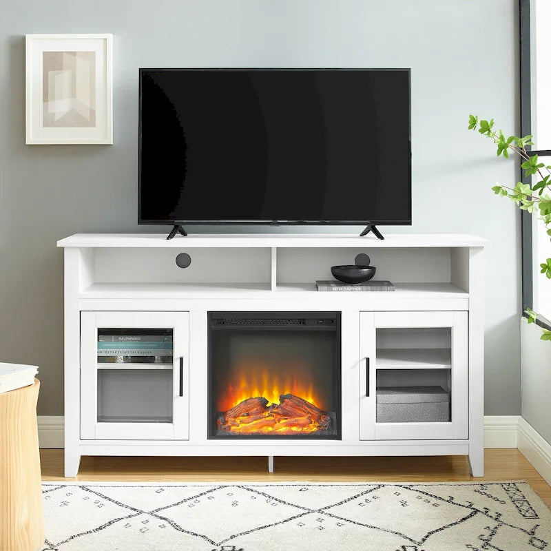 Middlebrook 58-inch 2-Door Highboy Fireplace TV Stand