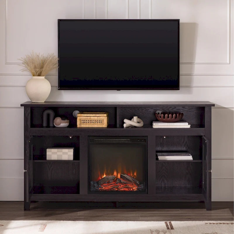 Middlebrook 58-inch 2-Door Highboy Fireplace TV Stand