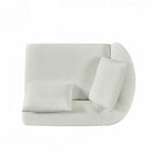 Modern Curved Sectional Sofa with High-Quality Upholstery and Spacious Seating