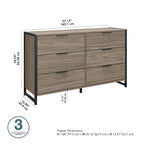 Atria 6 Drawer Dresser