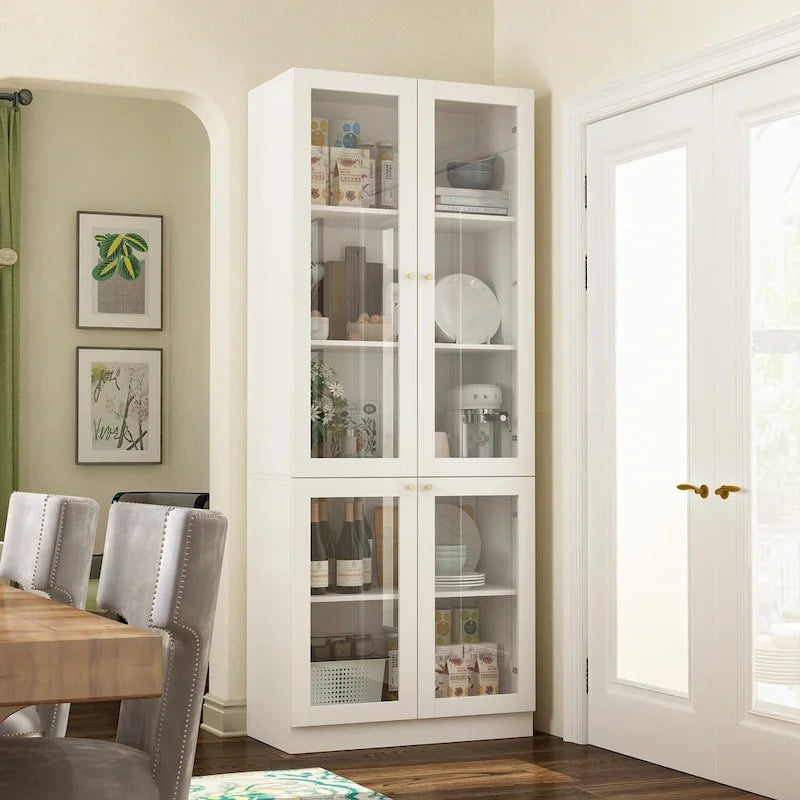 Kitchen Pantry Storage Cabinet Utility Buffet,modular Cupboard Pantry