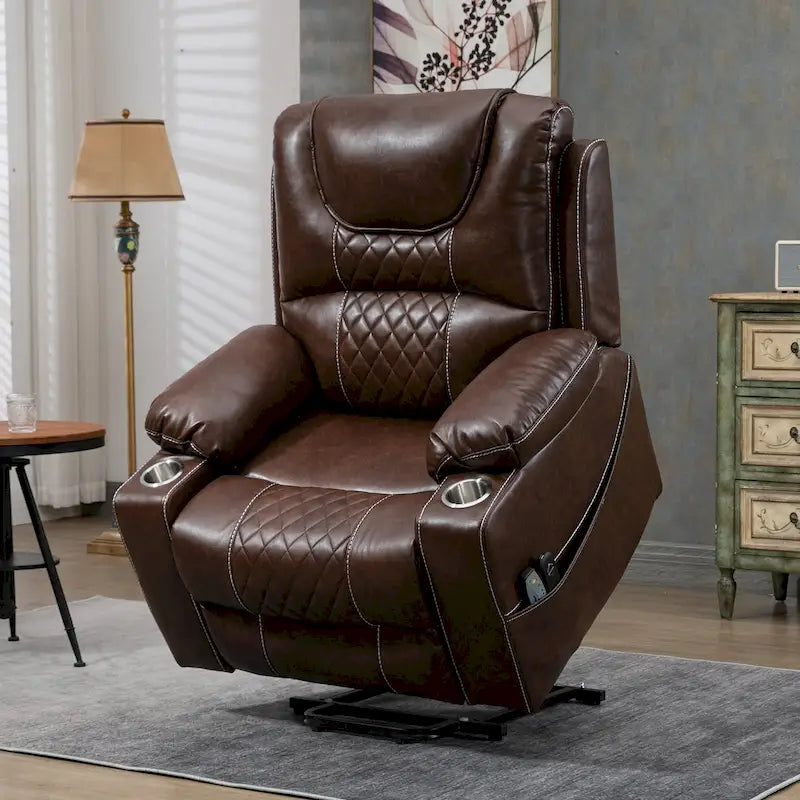 Oversized Electric Recliner Chair Elderly Power Lift Chair, 400 lbs.