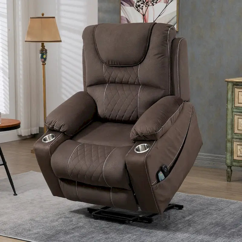 Oversized Electric Recliner Chair Elderly Power Lift Chair, 400 lbs.