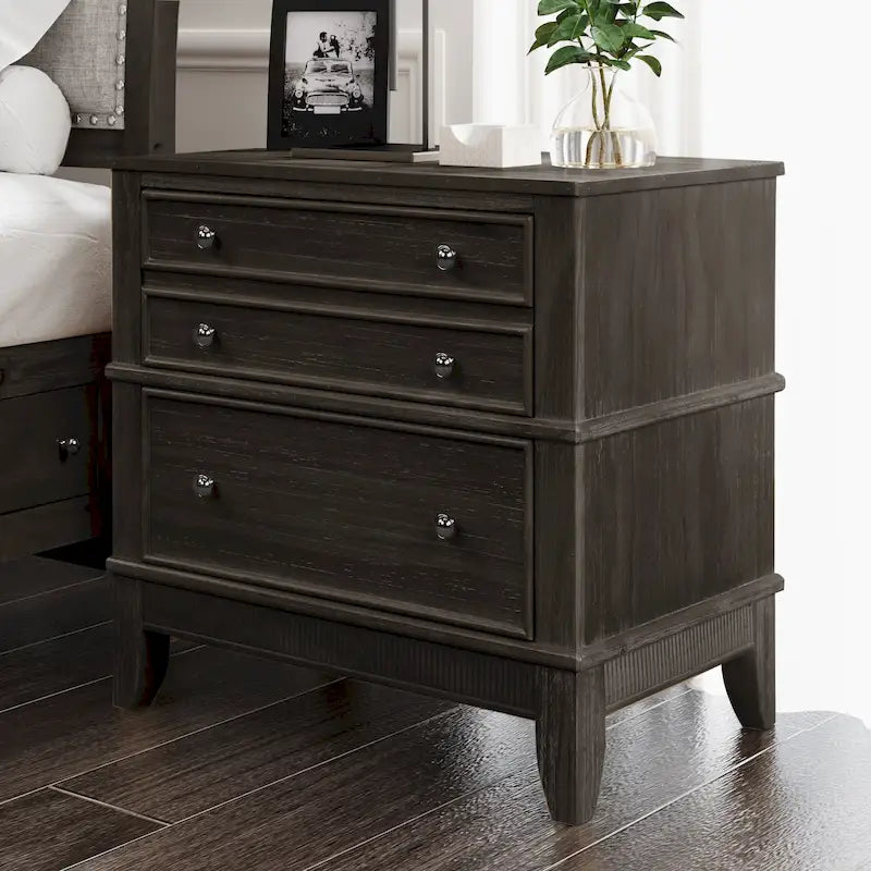 3-Drawer Nightstand