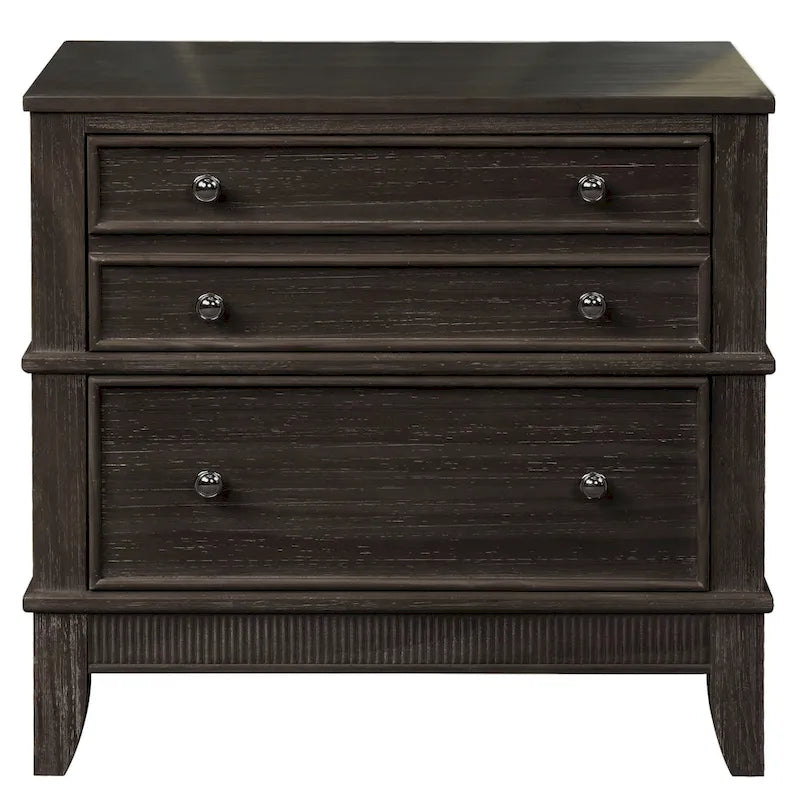 3-Drawer Nightstand