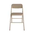 COSCO 5-Piece Folding Vinyl Table and Fabric Chair Set - 5 piece