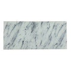 Kewen Glam White Stone Writing Desk