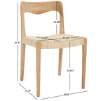 Betsey Wicker 31 Dining Chair - 21 W x 18 D x 31 H - 20Wx18Dx31H