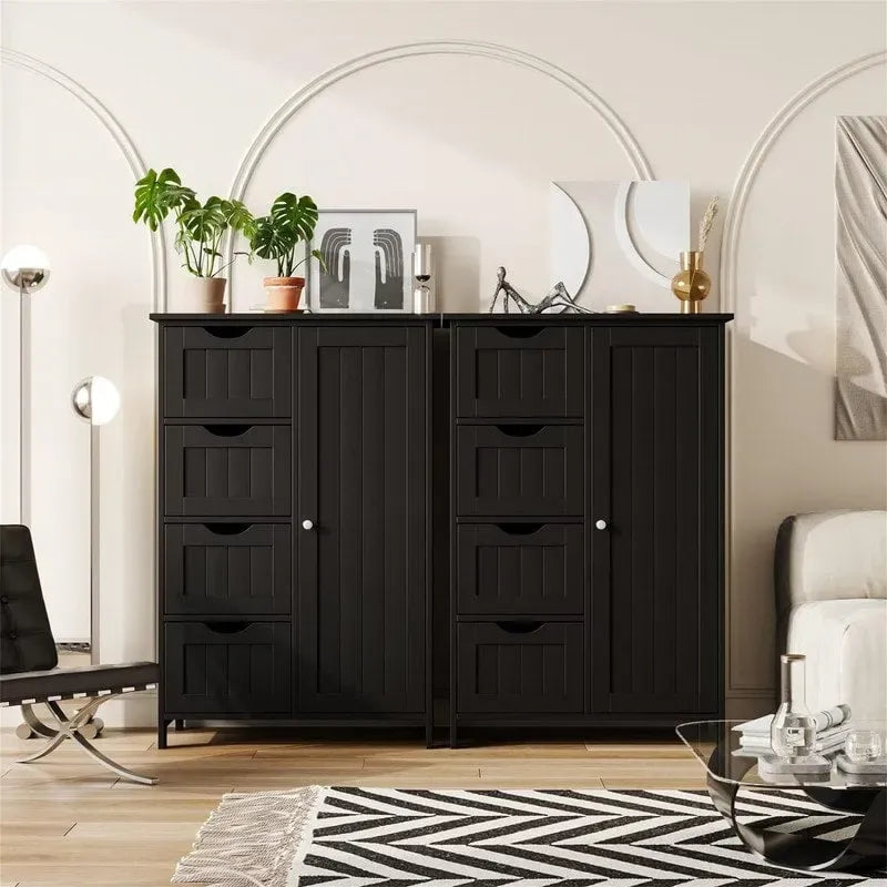 Bathroom Floor Cabinet - 11.8D x 21.7W x 32.5H