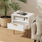 Nightstand with Charging Station - 11.81D x 15.75W x 22.05H