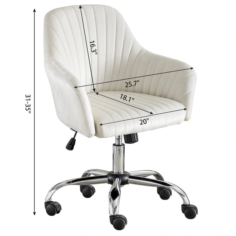 GEITIN Modern Leisure Office Chair with Adjustable Height