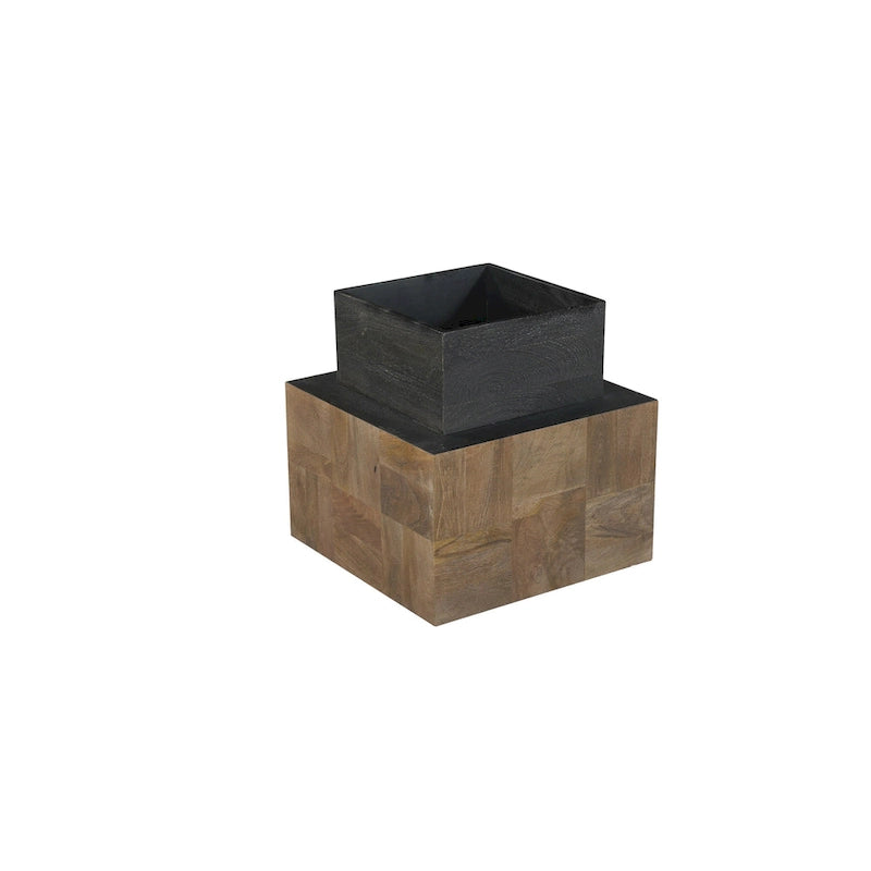 Caden Modern Solid Wood Side Table